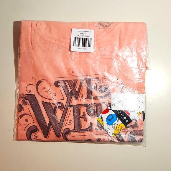 ❤️NWT VINTAGE TORRID FRIENDS ROSS RACHEL TANK CAMI "ON A BREAK" - SIZE 3X - Picture 4 of 10